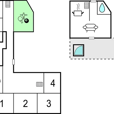 Holiday home 4 Bedroom Cozy In *